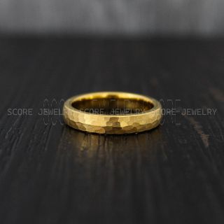 Hammered Rings, Couple Wedding Rings, Yellow Gold Wedding Bands, Yellow Gold Wedding Rings, Yellow  Gold Wedding Rings, Yellow Gold Couple Wedding Band