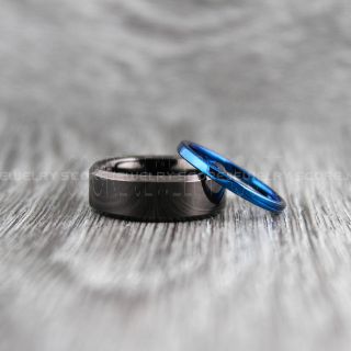 Black Wedding Bands, Black Tungsten Rings, Black Tungsten Wedding Bands