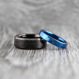 Black Wedding Bands, Black Tungsten Rings, Black Tungsten Wedding Bands