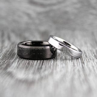 Black Wedding Bands, Black Tungsten Rings, Black Tungsten Wedding Bands