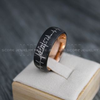 Music, Ring, Music Notes Ring, Music Wedding Ring, Piano Ring, Guitar Ring, Musician Jewelry, Music Jewelry, Black Wedding Band Teacher Ring