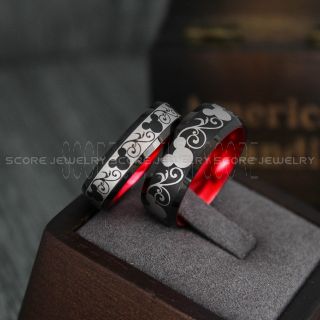 Mickey Mouse Rings, Mickey Mouse Jewelry, Mickey Mouse Wedding Bands, Couple Rings