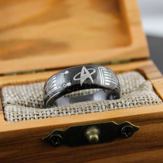 Circuit Board Ring, Star Trek Ring, Starfleet Ring, Star Trek Wedding Ring, Star Trek Jewelry, Star Trek Wedding Band