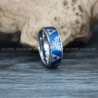 Zelda Ring, Couple Ring, Gamer Ring, Gamer Wedding Ring, Legend of Zelda Ring, Triforce Ring, Zelda Wedding Ring, Zelda Wedding Band, Zelda Triforce Ring