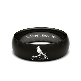 Cardinals Ring, Cardinals Wedding Ring, Cardinals Wedding Band, Baseball Wedding Band, Baseball Jewelry