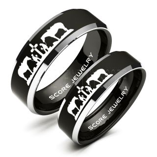 Cowboy Ring, Cowboys Ring, Praying Cowboys Ring, 2 Piece Couple Set Cowboy and Cowgirl Ring, Cowboys Wedding Ring, Western Ring, Western Cowboys Ring
