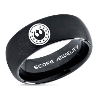 Star Wars Ring, Star Wars Jewelry, Star Wars Wedding Band, Star Wars New Republic Ring, New Republic Ring