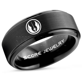 Star Wars Ring, Star Wars Jewelry, Star Wars Wedding Band, Star Wars Jedi Order Ring, Jedi Order Ring