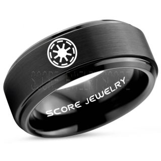 Star Wars Ring, Star Wars Jewelry, Star Wars Wedding Band, Star Wars Galactic Republic Ring, Galactic Republic Ring