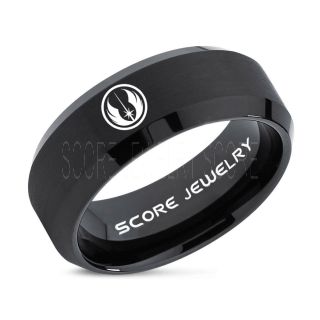 Star Wars Ring, Star Wars Jewelry, Star Wars Wedding Band, Star Wars Jedi Order Ring, Jedi Order Ring