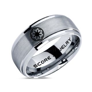 Star Wars Ring, Star Wars Jewelry, Star Wars Wedding Band, Star Wars Galactic Republic Ring, Galactic Republic Ring