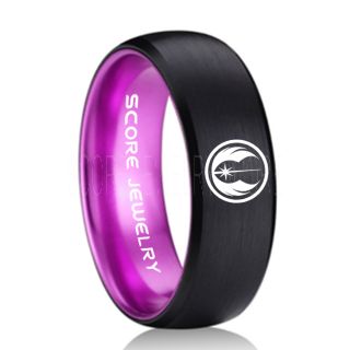 Star Wars Ring, Star Wars Jewelry, Star Wars Wedding Band, Star Wars Jedi Order Ring, Jedi Order Ring