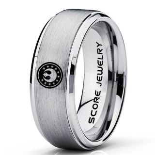 Star Wars Ring, Star Wars Jewelry, Star Wars Wedding Band, Star Wars New Republic Ring, New Republic Ring