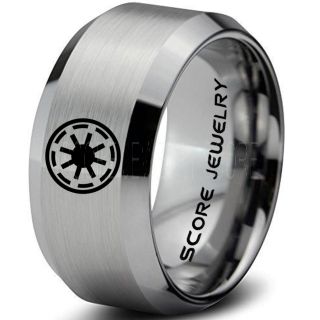 Star Wars Ring, Star Wars Jewelry, Star Wars Wedding Band, Star Wars Galactic Republic Ring, Galactic Republic Ring