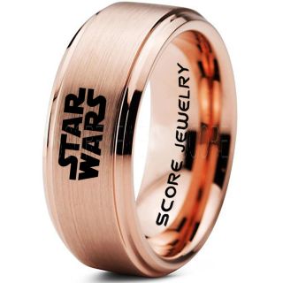 Star Wars Ring, Star Wars Jewelry, Star Wars Wedding Band, Star Wars Jedi Order Ring, Jedi Order Ring
