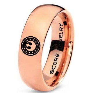 Star Wars Ring, Star Wars Jewelry, Star Wars Wedding Band, Star Wars New Republic Ring, New Republic Ring