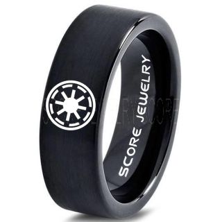 Star Wars Ring, Star Wars Jewelry, Star Wars Wedding Band, Star Wars Galactic Republic Ring, Galactic Republic Ring