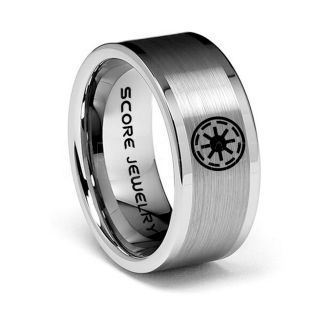 Star Wars Ring, Star Wars Jewelry, Star Wars Wedding Band, Star Wars Galactic Republic Ring, Galactic Republic Ring