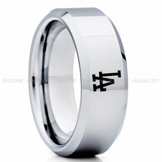 Dodgers Ring, Silver Dodgers Ring, Baseball Wedding Ring, Baseball Ring, Silver Wedding Ring, Baseball Wedding Band, Baseball Jewelry