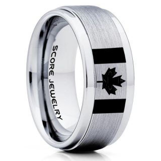 Flag of Canada Ring, Canada Flag Ring, Canadian Flag Ring, Canada Jewelry, Canada Soccer Ring, Maple Leaf Ring, Leafs Jewelry, Canada Football Ring, Canadiana Jewelry