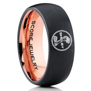 Shelby Mustang Ring, Ford Shelby Ring, Shelby Ring, Mustang Ring, Ford Mustang Ring, Ford Ring Mustang Jewelry, Tungsten Ring, Tungsten Wedding Band