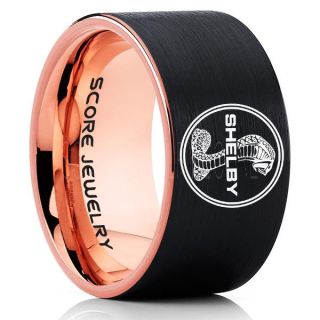 Shelby Mustang Ring, Ford Shelby Ring, Shelby Ring, Mustang Ring, Ford Mustang Ring, Ford Ring Mustang Jewelry, Tungsten Ring, Tungsten Wedding Band