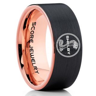 Shelby Mustang Ring, Ford Shelby Ring, Shelby Ring, Mustang Ring, Ford Mustang Ring, Ford Ring Mustang Jewelry, Tungsten Ring, Tungsten Wedding Band