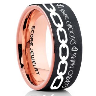 Bioshock Ring, Bioshock Jewelry, Bioshock Wedding Ring, A Man Chooses A Slave Obeys Ring, A Man Chooses A Slave Obeys, Gamer Ring, Gamer Jewelry