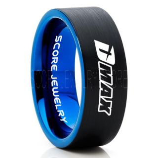 Duramax Ring, DMAX Ring, Engine Ring, Mechanic Ring, Diesel Ring, GM Ring, GM Truck Ring, Truck Ring, Trucker Ring, Pickup Truck Ring, GM Jewelry, Black Tungsten Ring, Black Tungsten Wedding Band, Black Wedding Band