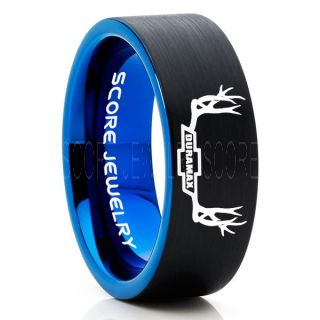 Duramax Ring, DMAX Ring, Engine Ring, Mechanic Ring, Diesel Ring, Chevy Ring, Chevy Truck Ring, Truck Ring, Trucker Ring, Pickup Truck Ring, Chevy Jewelry, Black Tungsten Ring, Black Tungsten Wedding Band, Black Wedding Band