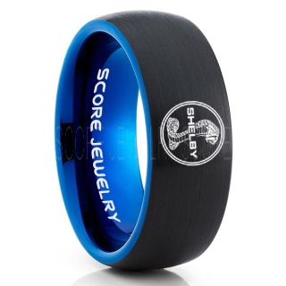 Shelby Mustang Ring, Ford Shelby Ring, Shelby Ring, Mustang Ring, Ford Mustang Ring, Ford Ring Mustang Jewelry, Tungsten Ring, Tungsten Wedding Band