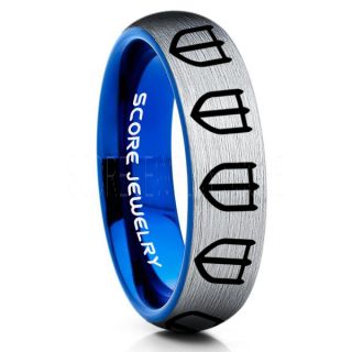 Final Fantasy Ring, Final Fantasy Jewelry, Paladin Ring, Gamer Ring, Final Fantasy Paladin Wedding Ring, Final Fantasy Wedding Band, Silver Tungsten Ring, Silver Wedding Band